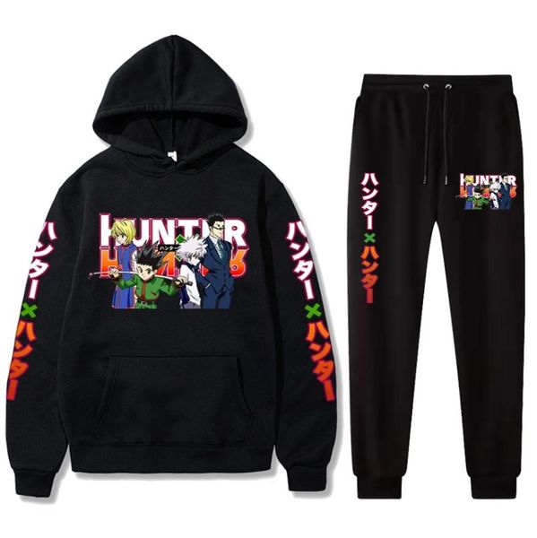 men's hoodies & sweatshirts anime x hoodie pants casual men women tracksuits set harajuku, Black
men's hoodies & sweatshirts anime x hoodie pants casual men women tracksuits set harajuku, Black