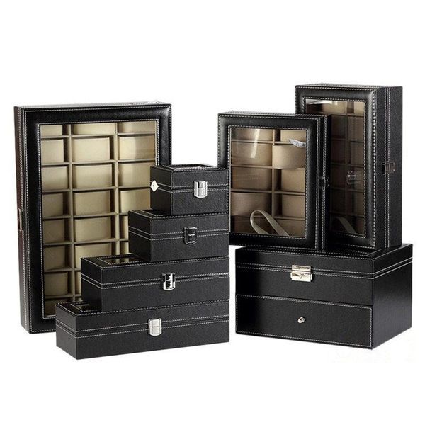 watch boxes & cases 2/6/10/12 slots pu leather watches storage box organizer mechanical mens display holder jewelry gift, Black;blue
watch boxes & cases 2/6/10/12 slots pu leather watches storage box organizer mechanical mens display holder jewelry gift, Black;blue