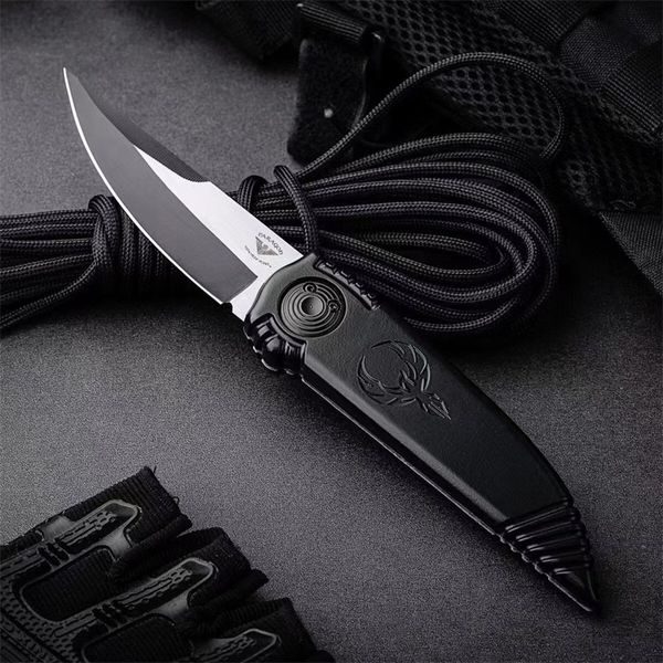 piranha knife d2 blade cnc aluminum handle paragon knives by asheville steel tactical knifes benchmade 940/940bk 
piranha knife d2 blade cnc aluminum handle paragon knives by asheville steel tactical knifes benchmade 940/940bk