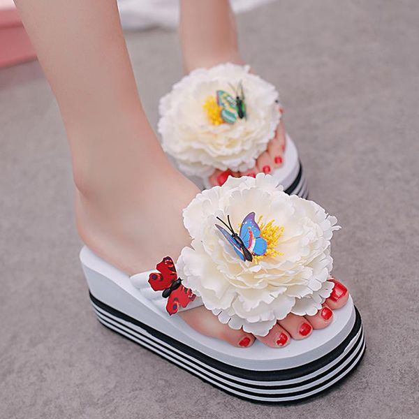 slippers women platform flowers flip flops butterfly slipper woman shoes wedges beach outside slides ladies 6716, Black
slippers women platform flowers flip flops butterfly slipper woman shoes wedges beach outside slides ladies 6716, Black