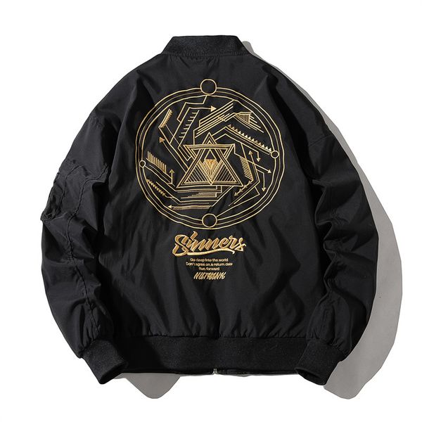 men's jackets pilot hip hop emboidery baseball women windbreaker coat street fashion clothes male spring qx9a, Black;brown
men's jackets pilot hip hop emboidery baseball women windbreaker coat street fashion clothes male spring qx9a, Black;brown