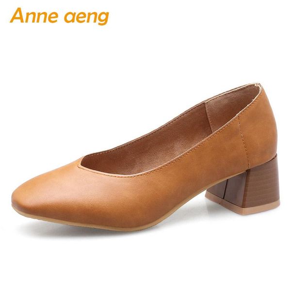 2021 new spring/autumn women pumps middle heel square toe shallow slip-on ladies women shoes yellow pumps big size 33-46, Black
2021 new spring/autumn women pumps middle heel square toe shallow slip-on ladies women shoes yellow pumps big size 33-46, Black