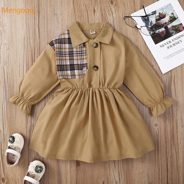 girl's dresses toddler children girl autumn clothes lapel full sleeves pleated patchwork double breasted casual dress 1-8y, Red;yellow
girl's dresses toddler children girl autumn clothes lapel full sleeves pleated patchwork double breasted casual dress 1-8y, Red;yellow