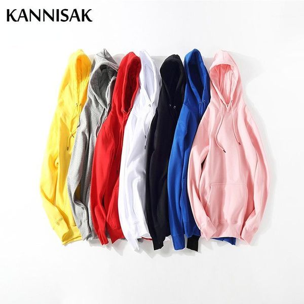 men's hoodies & sweatshirts kannisak brand men hoodie spring autumn hooded pullover women long sleeve solid cotton harajuku loose coupl, Black
men's hoodies & sweatshirts kannisak brand men hoodie spring autumn hooded pullover women long sleeve solid cotton harajuku loose coupl, Black