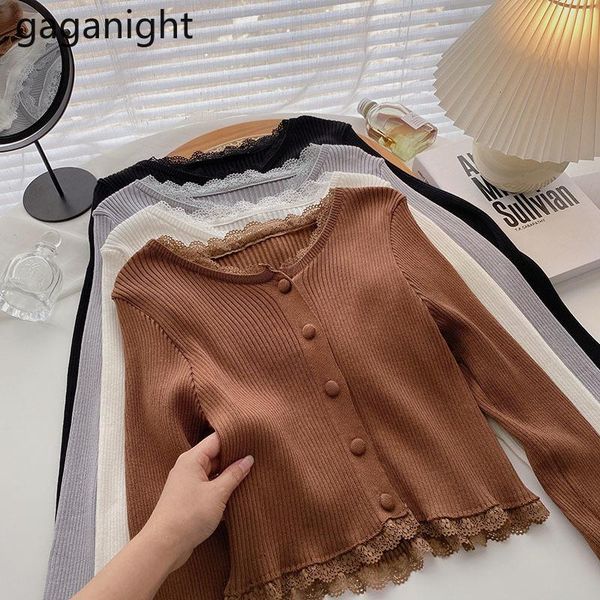 women's knits & tees gaganight women vintage lace patchwork cardigan knitted slim office lady bottom kardigans fashion solid korean ch, White
women's knits & tees gaganight women vintage lace patchwork cardigan knitted slim office lady bottom kardigans fashion solid korean ch, White