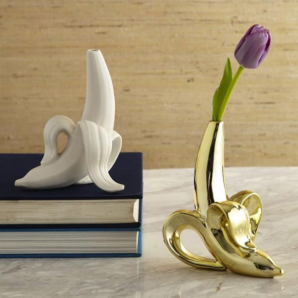 vases deskvase decoration ceramic matte white gold banana nordic home flower for weddings
vases deskvase decoration ceramic matte white gold banana nordic home flower for weddings
