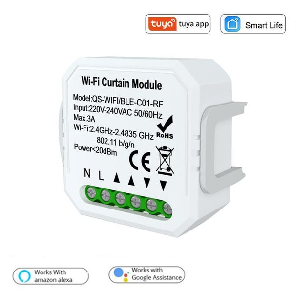 smart home control tuya life wifi blind curtain switch module for rolling shutter works with google alexa voice app timer diy
smart home control tuya life wifi blind curtain switch module for rolling shutter works with google alexa voice app timer diy