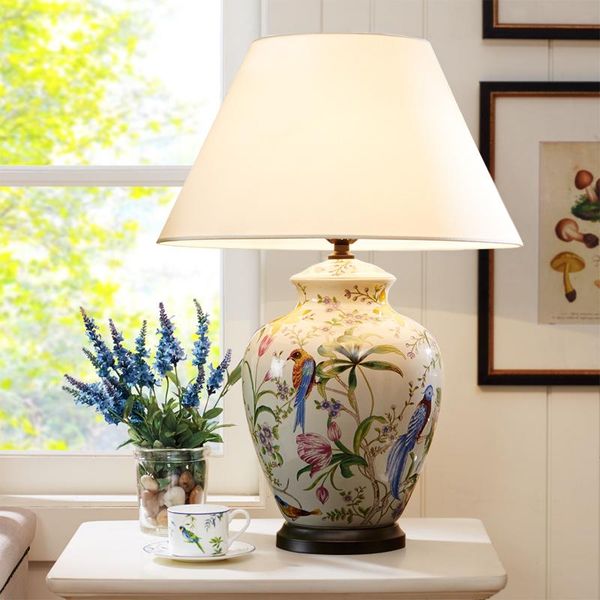 table lamps xiright 40x54cm large flower and bird ceramic lamp for living room bedroom simple modern bedside retro
table lamps xiright 40x54cm large flower and bird ceramic lamp for living room bedroom simple modern bedside retro
