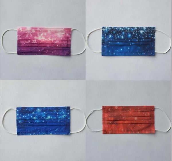 5style disposable face masks snowflake print men women 95% filtration efficiency dustproof prevention of influenza melt-blown nonwoven, Silver
5style disposable face masks snowflake print men women 95% filtration efficiency dustproof prevention of influenza melt-blown nonwoven, Silver