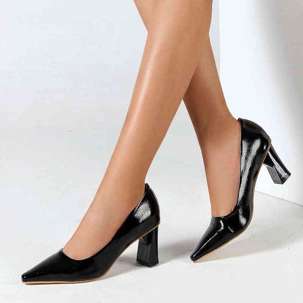 dress shoes high heels 6.5cm pointed pump women wedding shoes fashion design heel casual ladies pumps plus size z681, Black
dress shoes high heels 6.5cm pointed pump women wedding shoes fashion design heel casual ladies pumps plus size z681, Black