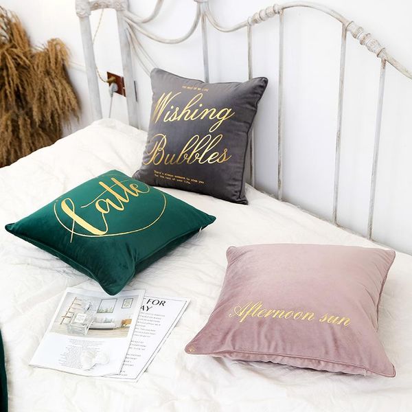 cushion/decorative pillow dutch flannel gilded high grade piping cushion cover
