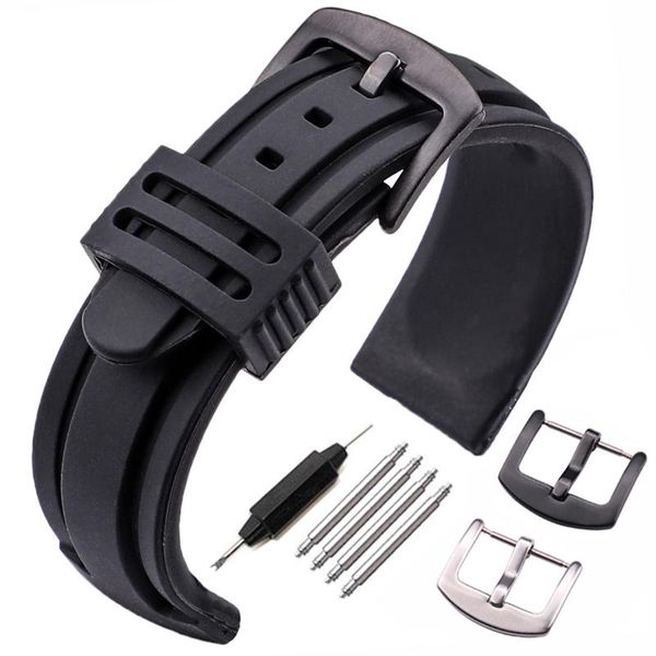 watch bands 22mm 24mm silicone band strap sport soft diving rubber clock watchbands stainless steel pin buckle bracelet accessories, Black;brown
watch bands 22mm 24mm silicone band strap sport soft diving rubber clock watchbands stainless steel pin buckle bracelet accessories, Black;brown