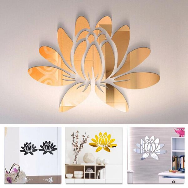 mirrors fashion 3d applique mirror lotus stickers acrylic self-adhesive removable wall sticker diy home room decoration art
mirrors fashion 3d applique mirror lotus stickers acrylic self-adhesive removable wall sticker diy home room decoration art