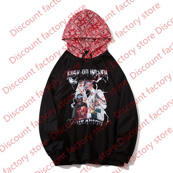 men sweatshirt picture print pullover autumn hip hop loose oversize hoodies streetwear couple, Black
men sweatshirt picture print pullover autumn hip hop loose oversize hoodies streetwear couple, Black