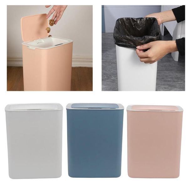 waste bins 14l abs rectangular dust bin with silent lid garbage can kitchen trash basket touch home toilet bedroom
waste bins 14l abs rectangular dust bin with silent lid garbage can kitchen trash basket touch home toilet bedroom