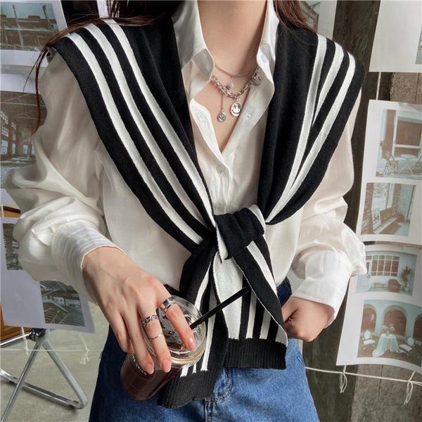 scarves chic simple style knit fake collars for women detachable lapel shirt bowknots scarf girls summer dress false neckwear cape, Blue;gray
scarves chic simple style knit fake collars for women detachable lapel shirt bowknots scarf girls summer dress false neckwear cape, Blue;gray