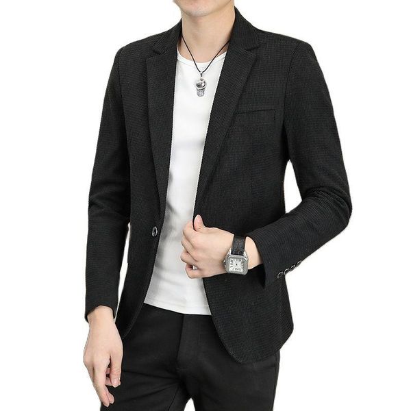men's suits & blazers 2021 autumn winter formal business black slim fit suit jackets male smart casual wedding dress coats office cloth, White;black
men's suits & blazers 2021 autumn winter formal business black slim fit suit jackets male smart casual wedding dress coats office cloth, White;black