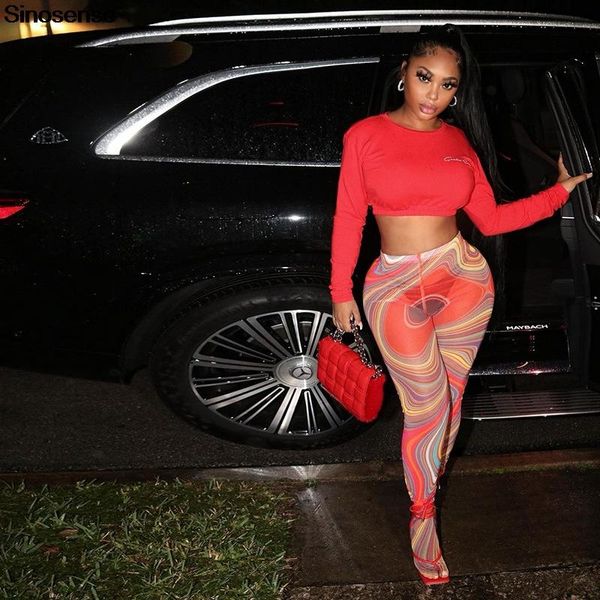 women's leggings fashion summer print foot pants women high waist skinny body-shaping mesh see through streetwear club trousers, Black
women's leggings fashion summer print foot pants women high waist skinny body-shaping mesh see through streetwear club trousers, Black