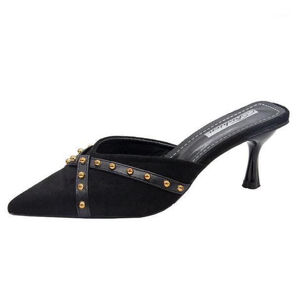 spring and summer style thin heels, pointed toes, high bagel sandals for women, versatile fashion, single shoe slippers1, Black
spring and summer style thin heels, pointed toes, high bagel sandals for women, versatile fashion, single shoe slippers1, Black