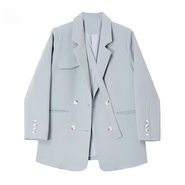 women's suits & blazers fashion business suit jacket for women 2021 spring and summer korean style loose 's, White;black
women's suits & blazers fashion business suit jacket for women 2021 spring and summer korean style loose 's, White;black