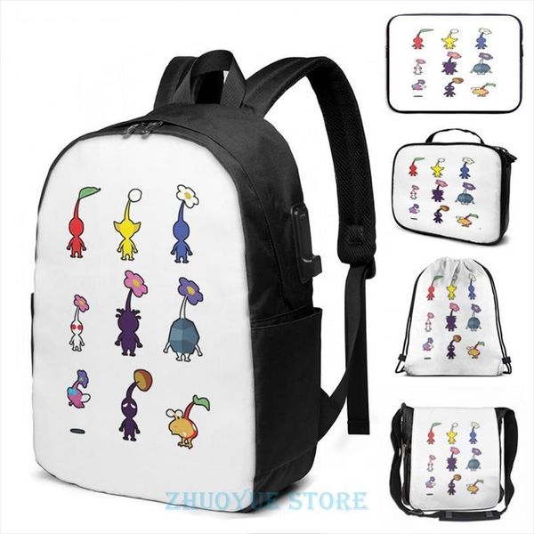 funny graphic print pikmin fauna usb charge backpack men school bags women bag travel laptop
funny graphic print pikmin fauna usb charge backpack men school bags women bag travel laptop