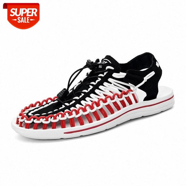 2019 summer big size men sandals fashion handmade weaving design breathable casual beach shoes outdoor sandals for men size44 #me3w, Black
2019 summer big size men sandals fashion handmade weaving design breathable casual beach shoes outdoor sandals for men size44 #me3w, Black