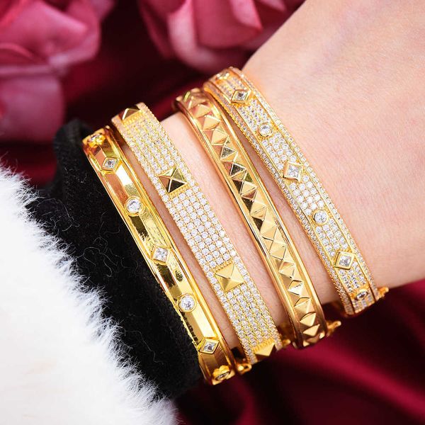 missvikki luxury trendy cool punk stackable sparkly bangle mix match for women wedding bridal brincos 2021 bracelet q0720, Black
missvikki luxury trendy cool punk stackable sparkly bangle mix match for women wedding bridal brincos 2021 bracelet q0720, Black