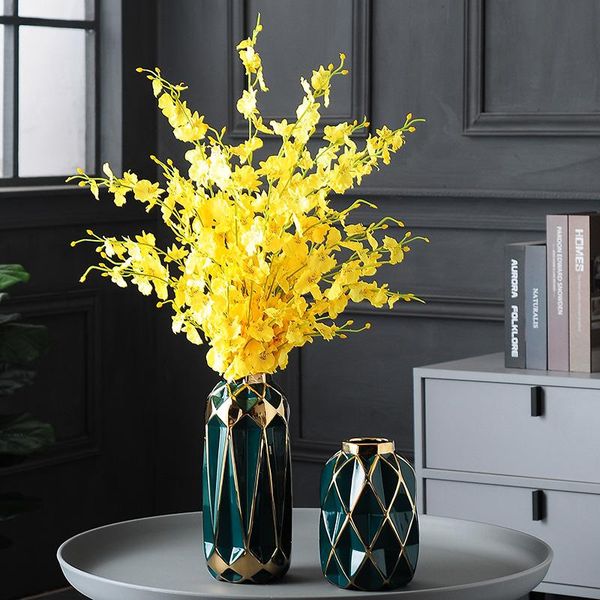 vases ceramic vase golden geometry abstract flower arrangement hydroponics modern home decoration crafts
vases ceramic vase golden geometry abstract flower arrangement hydroponics modern home decoration crafts