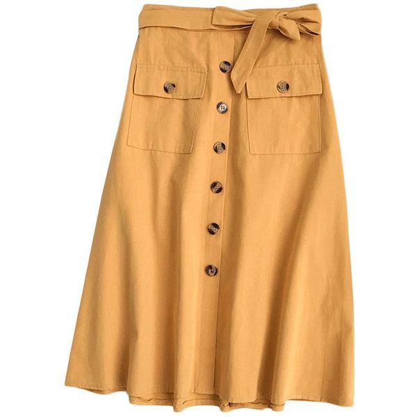skirts tfetters korean high waist pocket skirt female 2021 plain color single breasted lace up knee length women clothing, Black
skirts tfetters korean high waist pocket skirt female 2021 plain color single breasted lace up knee length women clothing, Black