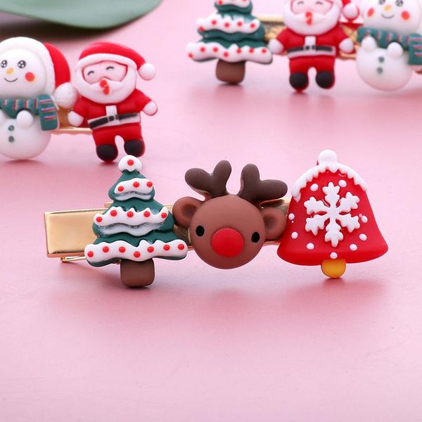 hair accessories barrettes hairpins girls kids christmas tree snowman elk cartoon headdress styling lovely baby children clips, Slivery;white
hair accessories barrettes hairpins girls kids christmas tree snowman elk cartoon headdress styling lovely baby children clips, Slivery;white