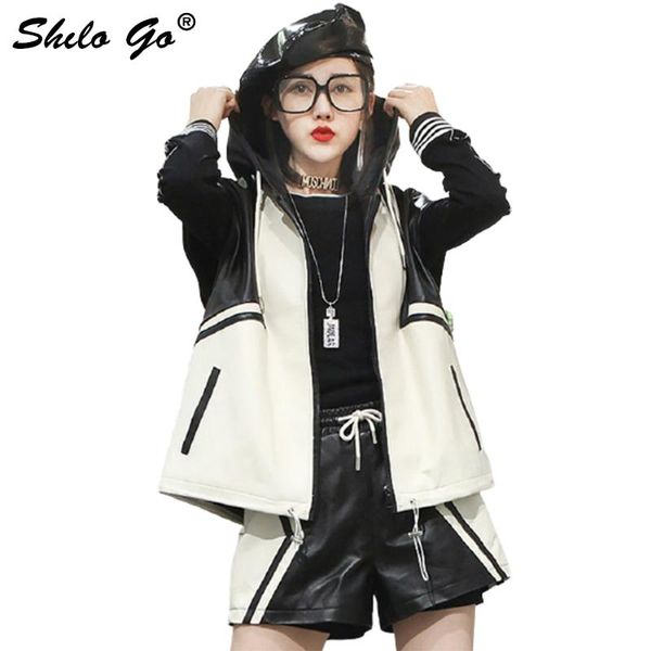 women's vests 1402-21, Black;white