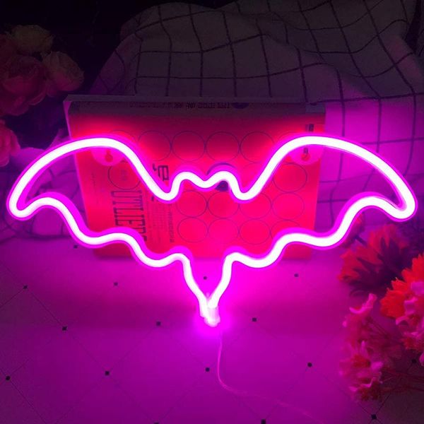 party decoration led lights bat shape holiday bedroom night neon indoor and outdoor js22
party decoration led lights bat shape holiday bedroom night neon indoor and outdoor js22