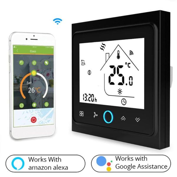 smart home control touch household wireless thermostat water heater electric universal voice sensing wifi lcd screen for google
smart home control touch household wireless thermostat water heater electric universal voice sensing wifi lcd screen for google