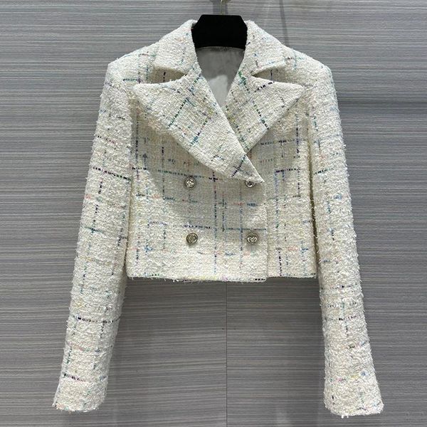 women's jackets plaid tweed short women turn down collar long sleeve autumn winter wool coats vintage office lady double breasted jacke, Black;brown
women's jackets plaid tweed short women turn down collar long sleeve autumn winter wool coats vintage office lady double breasted jacke, Black;brown