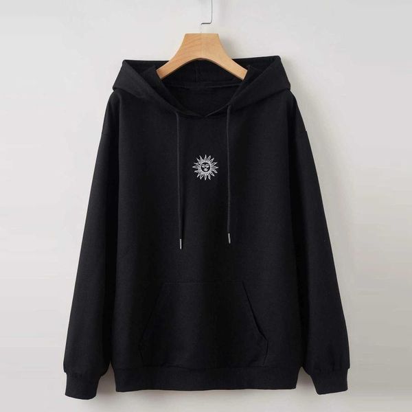 women's hoodies & sweatshirts womens autumn hoodie long sleeve hooded drawstring winter casual sweatshirt loose pullover sudaderas par, Black
women's hoodies & sweatshirts womens autumn hoodie long sleeve hooded drawstring winter casual sweatshirt loose pullover sudaderas par, Black