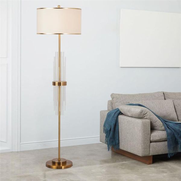 nordic modern copper luxury crystal floor lamps standing living room bedroom bedside fabric shade study e27 floor light fixtures
nordic modern copper luxury crystal floor lamps standing living room bedroom bedside fabric shade study e27 floor light fixtures