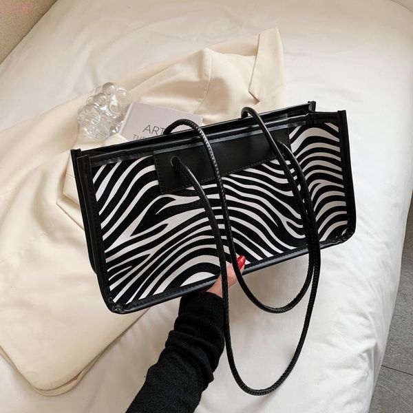 evening bags fashion zebra stripe satchel 2021 fall/winter handbag large capacity women's shoulder bag
evening bags fashion zebra stripe satchel 2021 fall/winter handbag large capacity women's shoulder bag