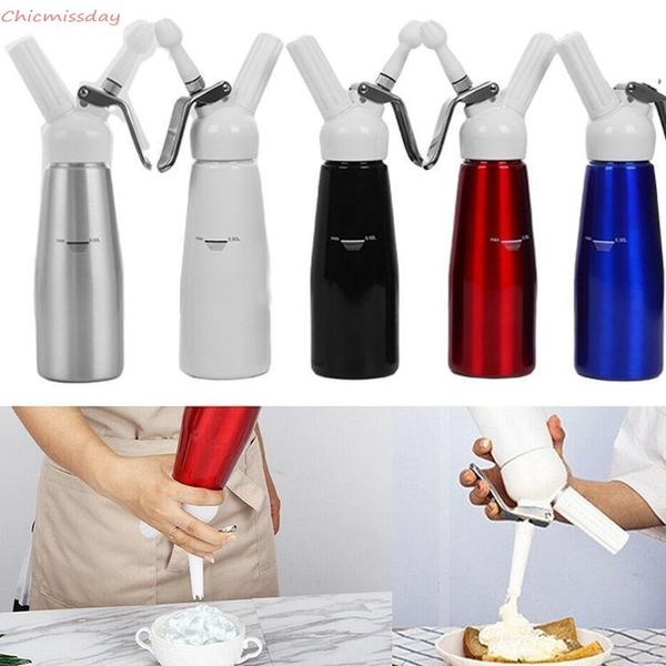 500ml metal n2o dispenser cream whipper coffee dessert sauces ice butter whip aluminium stainless whipped fresh cream foam maker
500ml metal n2o dispenser cream whipper coffee dessert sauces ice butter whip aluminium stainless whipped fresh cream foam maker