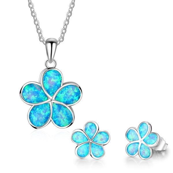 earrings & necklace fashion cute sakura jewelry set trendy women fire opal stud earring and pendant for girl gift, Silver
earrings & necklace fashion cute sakura jewelry set trendy women fire opal stud earring and pendant for girl gift, Silver