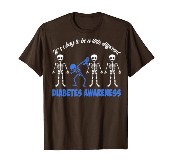 it's ok to be different diabetes warrior awareness cool gift t-shirt, White;black
it's ok to be different diabetes warrior awareness cool gift t-shirt, White;black