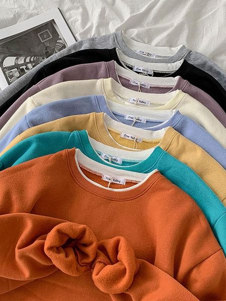 women's hoodies & sweatshirts winter autumn loose casual korean sweatshirt women 2021 design stitched fake two-piece long-sleeved head, Black
women's hoodies & sweatshirts winter autumn loose casual korean sweatshirt women 2021 design stitched fake two-piece long-sleeved head, Black