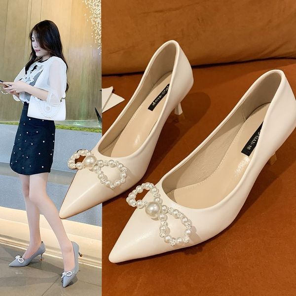 luxury dress shoes high heeled thin heel pointed beaded bow single 2021 autumn korean fashion women's sho, Black
luxury dress shoes high heeled thin heel pointed beaded bow single 2021 autumn korean fashion women's sho, Black