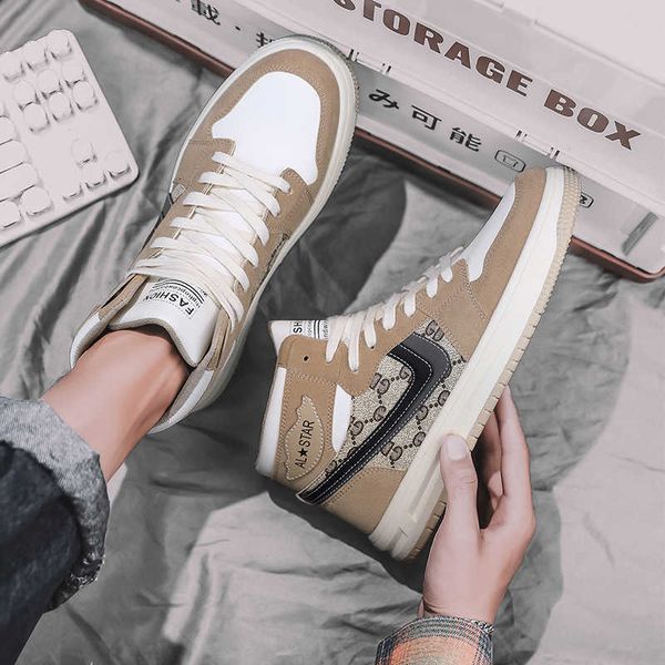 aj men's sho autumn 2021 young students fashion versatile high board casual sports
aj men's sho autumn 2021 young students fashion versatile high board casual sports