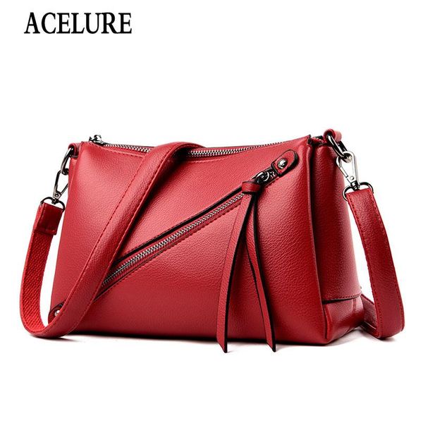 acelure soft solid pu leather shoulder crossbody bags for women simple fashion satchels female shopping purse ladies handbags
acelure soft solid pu leather shoulder crossbody bags for women simple fashion satchels female shopping purse ladies handbags