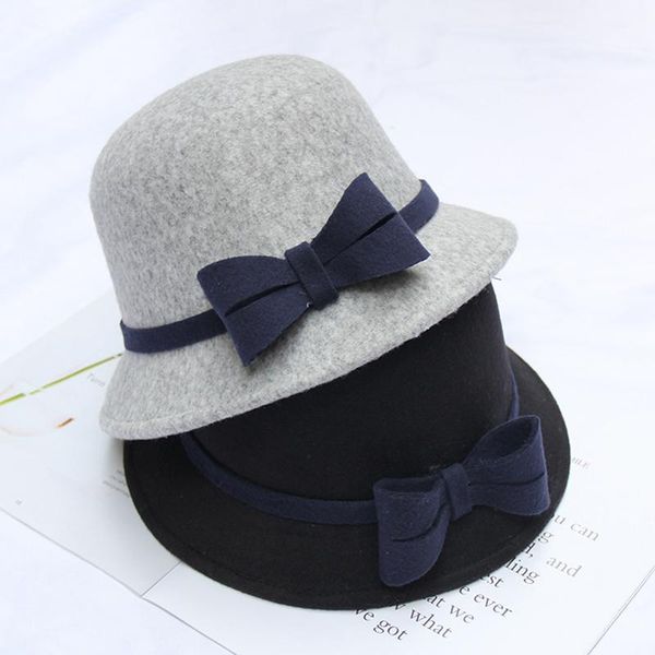 stingy brim hats women's felt hat winter elegant butterfly fedoras wool classic england autumn lm003, Blue;gray
stingy brim hats women's felt hat winter elegant butterfly fedoras wool classic england autumn lm003, Blue;gray
