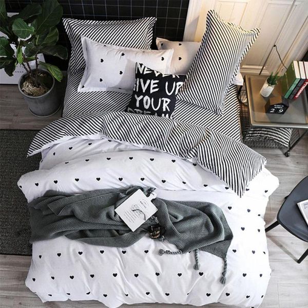 bedding sets home three-piece set quilt cover pillowcase nordic fashion el simple bedroom style twin printing g7m3
bedding sets home three-piece set quilt cover pillowcase nordic fashion el simple bedroom style twin printing g7m3