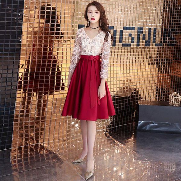 ethnic clothing 2021 spring multi elegant long slim dress v-neck bead decoration cheongsam wedding evening vintage vestido size s-2xl, Red
ethnic clothing 2021 spring multi elegant long slim dress v-neck bead decoration cheongsam wedding evening vintage vestido size s-2xl, Red
