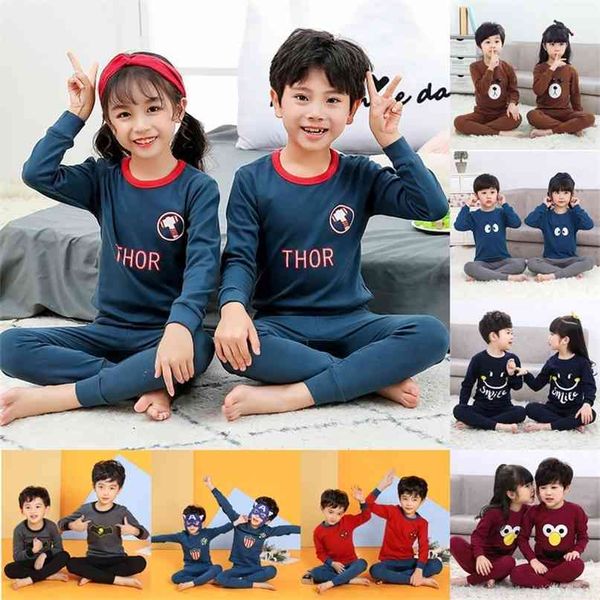 2pcs pajamas children's underwear set boy girls long sleeve cotton sleepwear boutique kids clothing 210831, White
2pcs pajamas children's underwear set boy girls long sleeve cotton sleepwear boutique kids clothing 210831, White