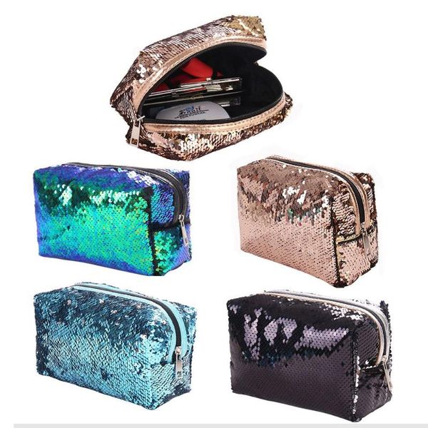 new sequin cosmetic bag color reversible sequin make up pencil bags women girls cosmetic case gift
new sequin cosmetic bag color reversible sequin make up pencil bags women girls cosmetic case gift