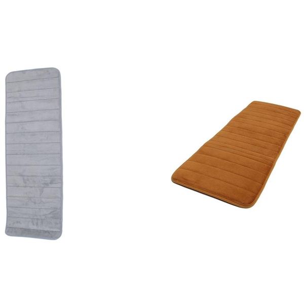 carpets 2pc 120x40cm absorbent nonslip memory foam kitchen bedroom door floor mat rug carpet gray & khaki
carpets 2pc 120x40cm absorbent nonslip memory foam kitchen bedroom door floor mat rug carpet gray & khaki